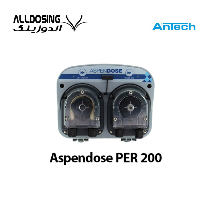 پمپ تزریق پریستالتیک آنتک Antech Aspendose PER 200/آلدوزینگ-مرکز تخصصی دوزینگ پمپ